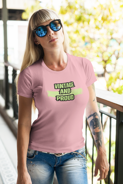 Women’s Vintage & Proud T-shirt
