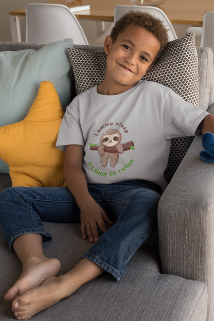 SLEEP TIME premium pure cotton boy T-shirt