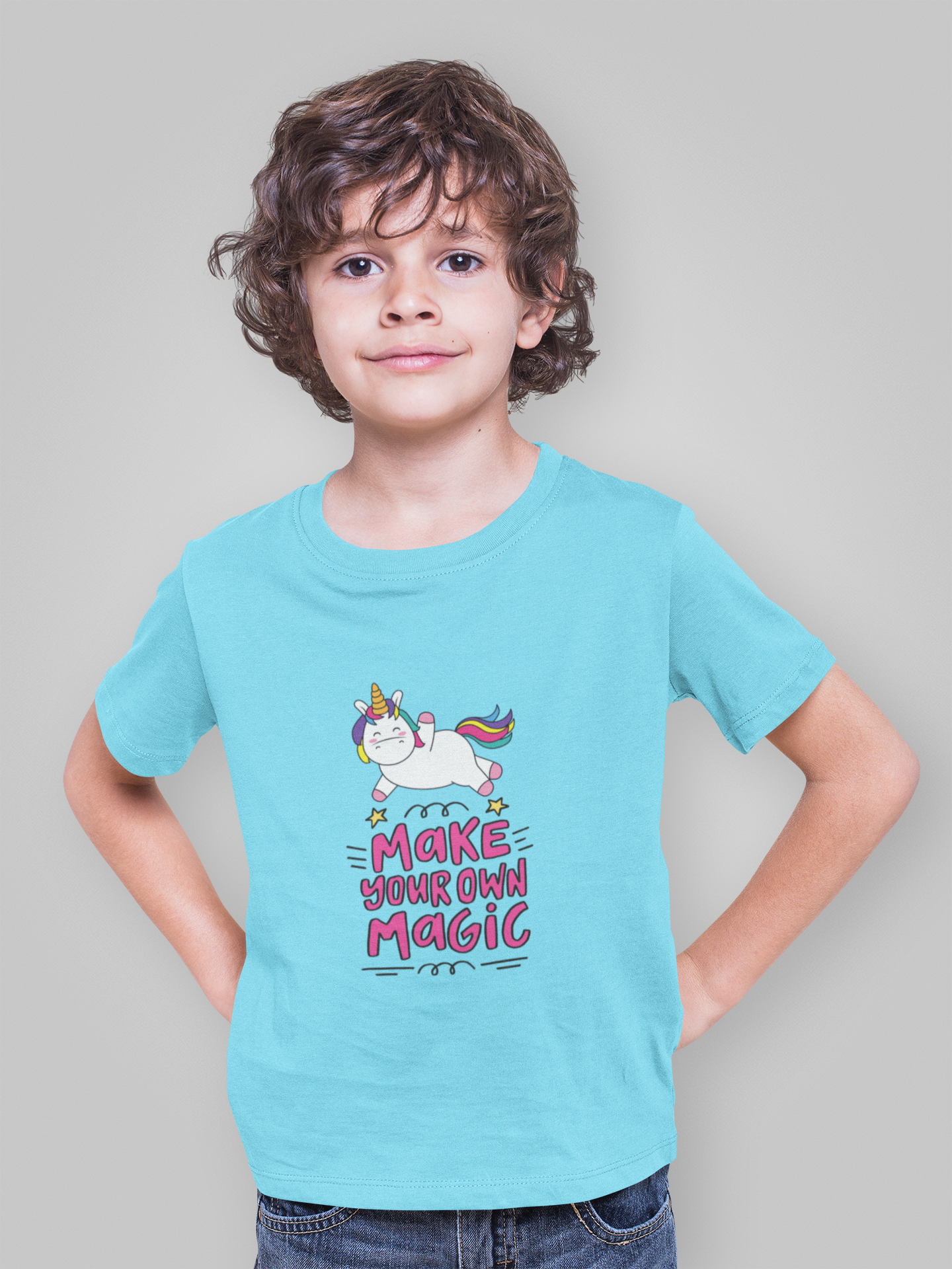 UNICORN premium pure cotton boy T-shirt