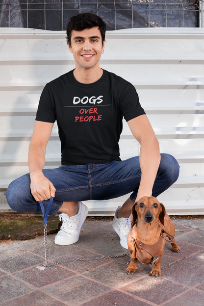 Dog Lover premium pure cotton T-shirt for men