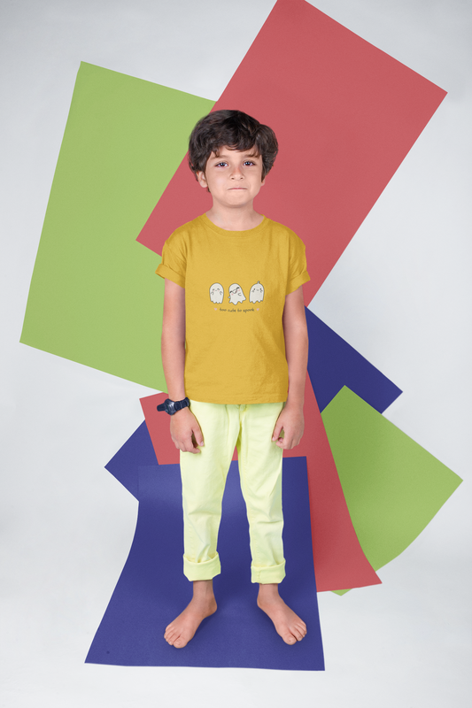SPOOK premium pure cotton boy T-shirt