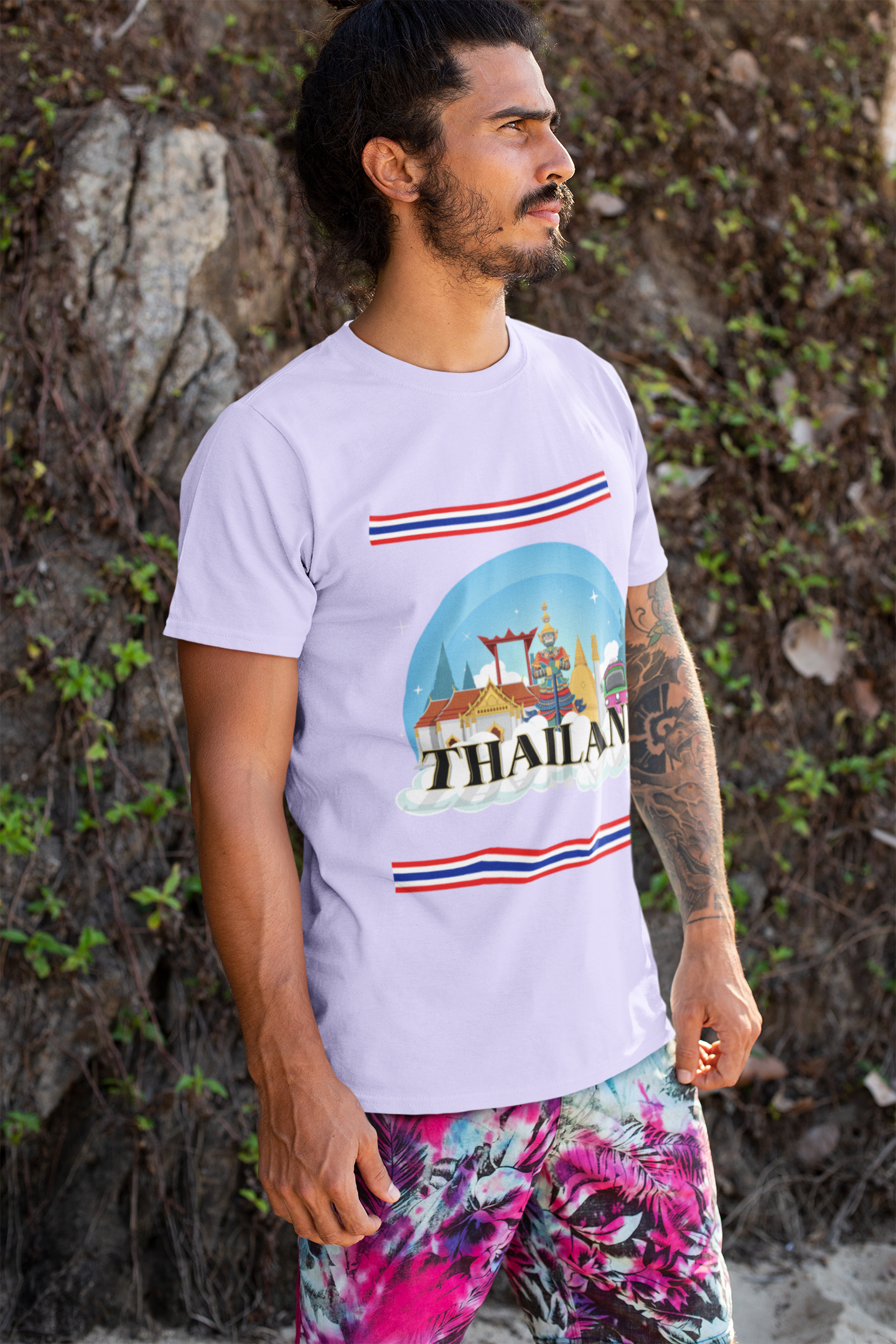 EXPLORE THAILAND premium UNISEX SUPIMA T-shirt