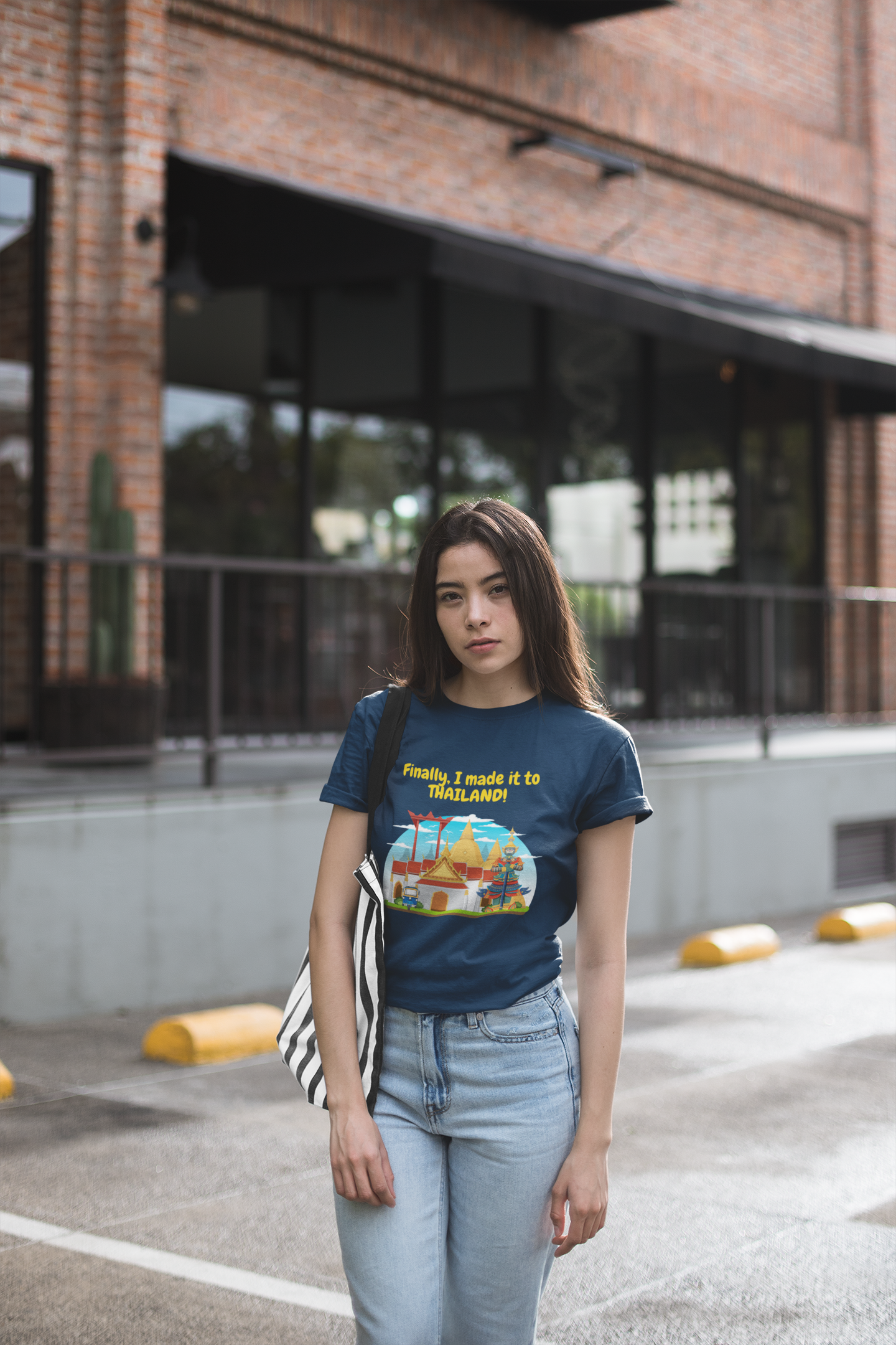 MADE IT TO THAILAND premium UNISEX SUPIMA T-shirt
