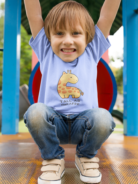 GIRAFFE premium pure cotton boy T-shirt